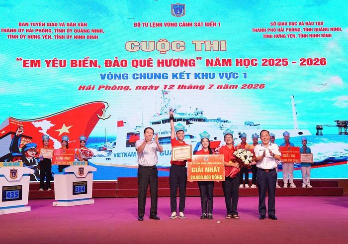 Đội Bạch Long Vỹ xuất sắc giành giải Nhất tại cuộc thi