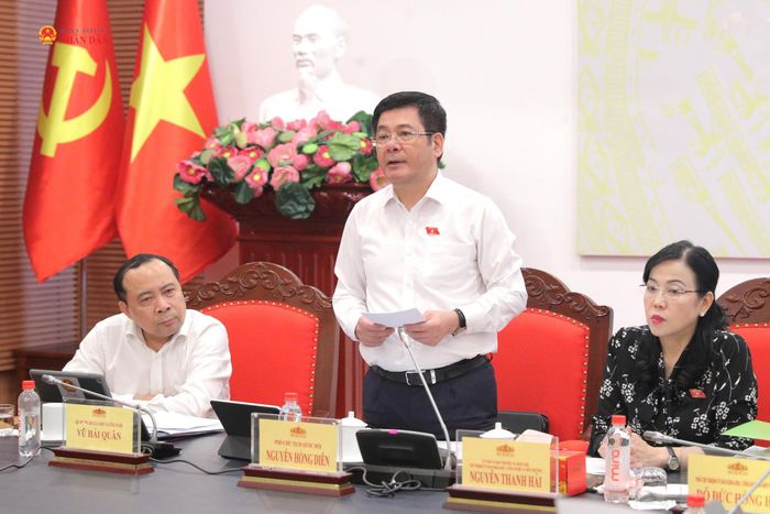 Phó Chủ tịch Quốc hội Nguyễn Hồng Diên chủ trì phiên họp của Thường trực Ủy ban Khoa học, Công nghệ và Môi trường