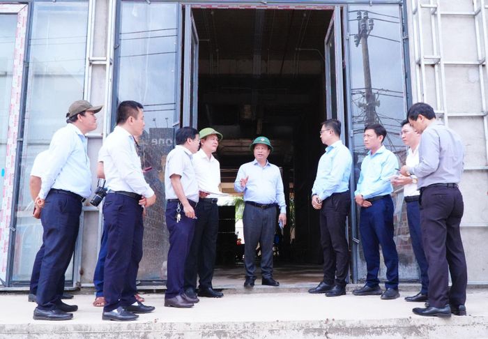 Phó Chủ tịch Thường trực UBND tỉnh Nguyễn Tuấn Thanh chỉ đạo xử lý dứt điểm Dự án Trung tâm Thương mại - Dịch vụ Bồng Sơn chậm tiến độ