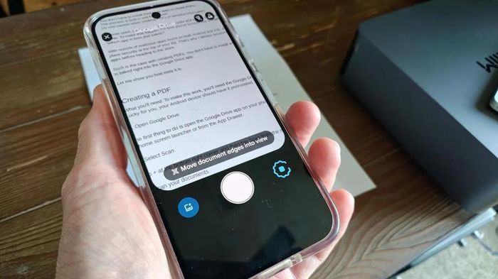 Bạn cần tạo file PDF từ điện thoại Android? Bạn có thể sử dụng công cụ miễn phí của Google để quét và tạo tài liệu chỉ trong vài giây. Ảnh: ZDNet