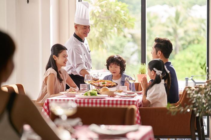 Mamma Mia Italian Cucina - Nhà hàng Ý đặc biệt của khu nghỉ.