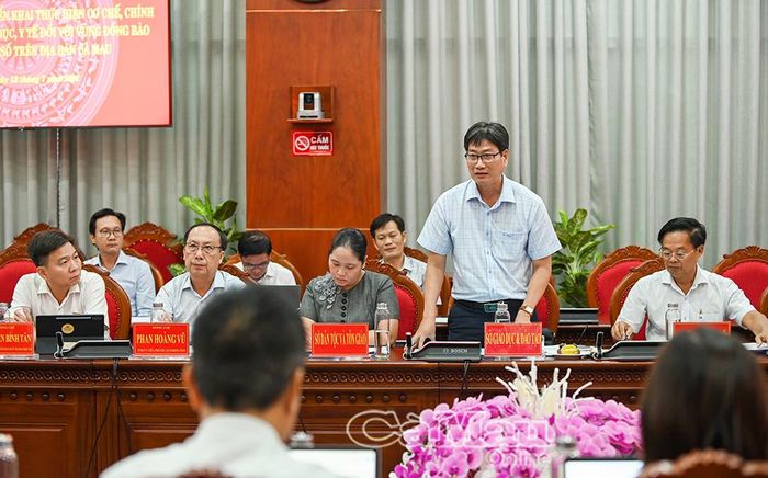 Phó Giám đốc Sở Giáo dục và Đào tạo Cà Mau Đặng Trí Thủ kiến nghị có chính sách đặc thù nhằm thu hút, giữ chân giáo viên ở vùng nông thôn, vùng đồng bào DTTS.
