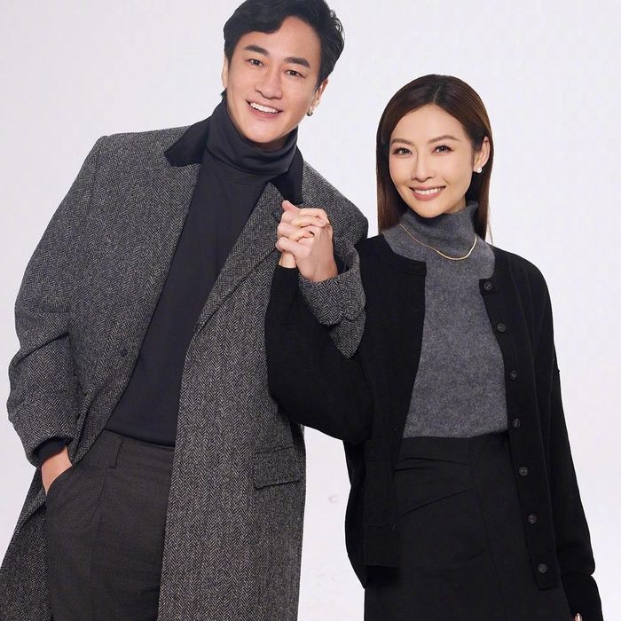 Hà Nhuận Đông tận hưởng cuộc sống bình yên bên gia đình. (Ảnh: Weibo)