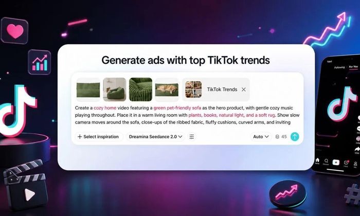 TikTok bổ sung thêm nhiều tính năng AI nhằm giảm bớt khối lượng công việc trong quá trình sản xuất nội dung