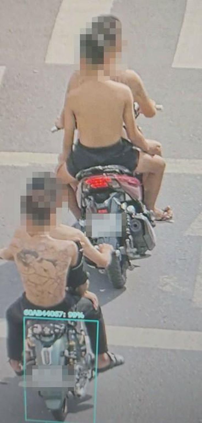 Các đối tượng ra đường mang theo hung khí bom xăng để quậy phá, đánh nhau