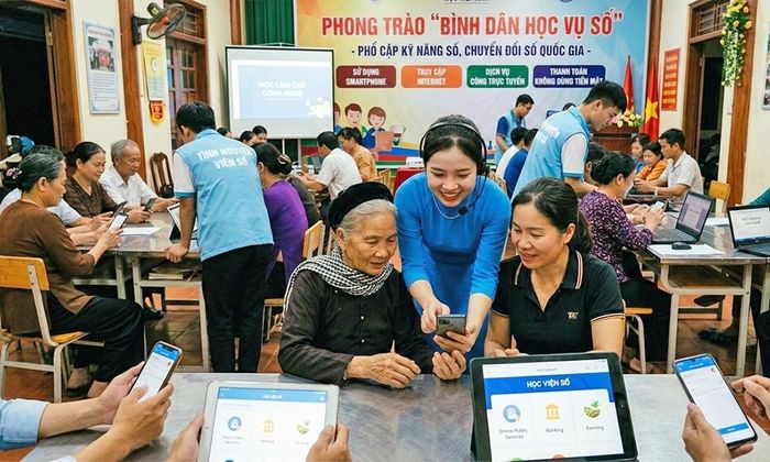 Bắc Ninh đẩy mạnh phong trào "Bình dân học vụ số" đến từng người dân. Ảnh minh họa.