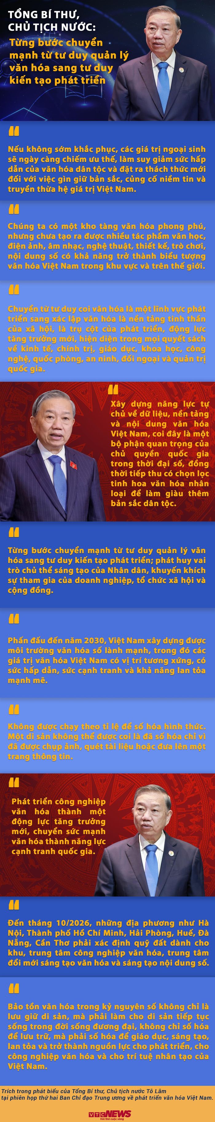 Thứ hai, đẩy mạnh xây dựng chủ quyền văn hóa trên không gian số nâng cao sức hấp dẫn và khả năng lan tỏa và bảo vệ các giá trị văn hóa Việt Nam.
