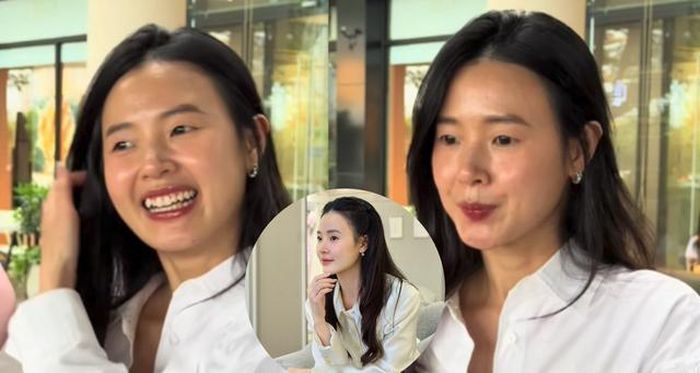 Midu ít son phấn và chụp qua cam thường khiến ý kiến cho rằng diện mạo của bà xã doanh nhân Minh Đạt không quá nổi bật.