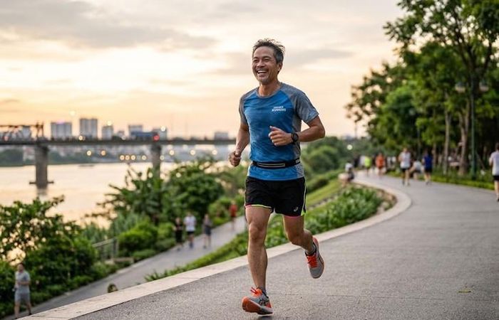 Chạy bộ là một hình thức vận động aerobic mang lại nhiều lợi ích cho hệ tim mạch.