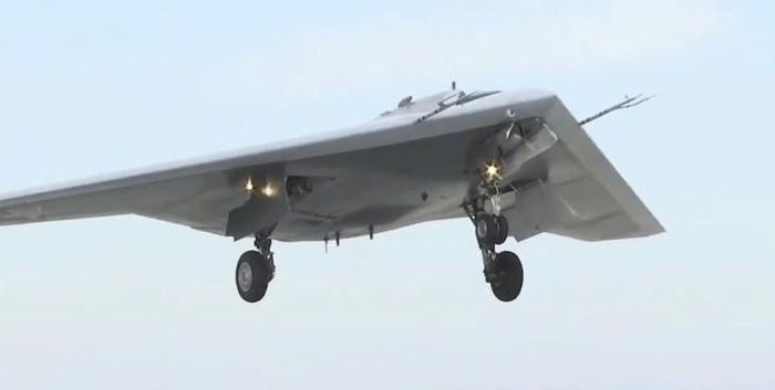 Máy bay không người lái S-70 Okhotnik của Nga. (Ảnh: Bộ Quốc phòng Nga)