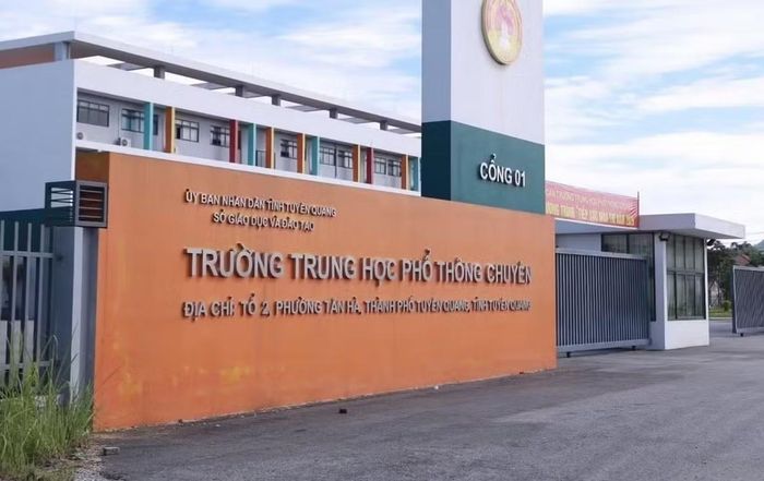 Điểm thi THPT Chuyên Tuyên Quang. Ảnh: TPO.