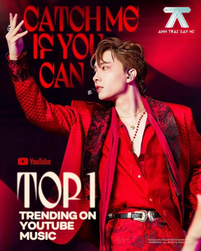 Catch Me If You Can cũng đạt hạng 1 Trending ngày 12/7, trùng với 50 Cuộc Gọi Nhỡ.