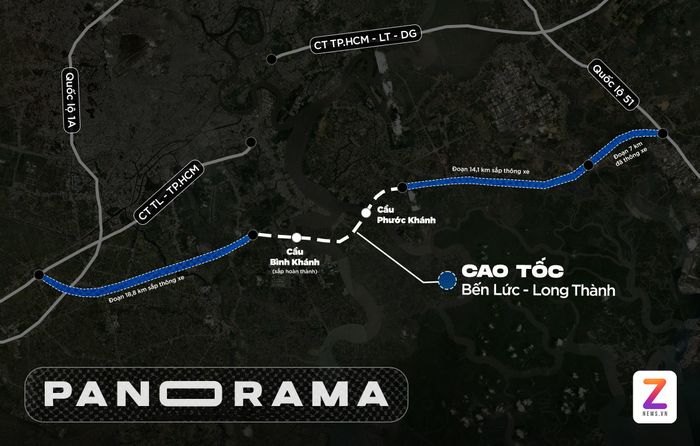  Vị trí cầu Phước Khánh. Đồ họa: Phan Nhật. 