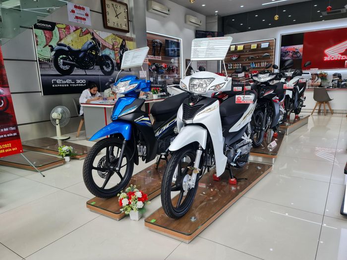  Honda tiếp tục ghi nhận sức bán tốt trên thị trường xe 2 bánh tại Việt Nam. Ảnh: Bối Hạ. 