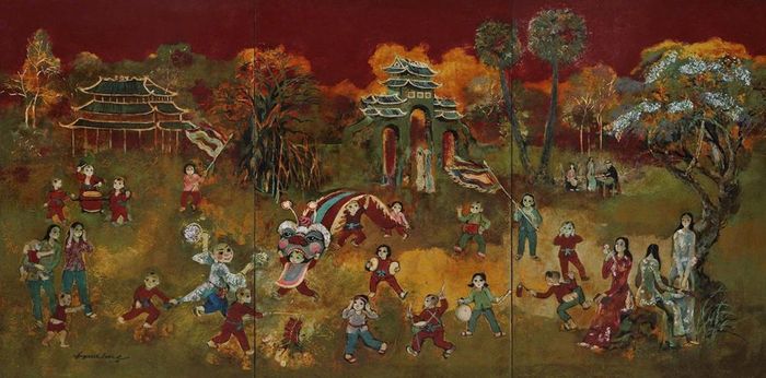 Tác phẩm "Ngày xuân", sáng tác năm 2015