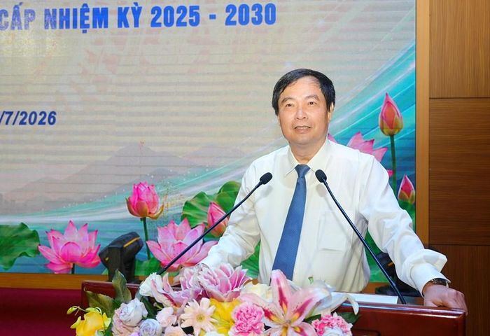 Phó Trưởng Ban Tuyên giáo và Dân vận Trung ương Phan Xuân Thủy phát biểu tại lễ khai mạc hội thi