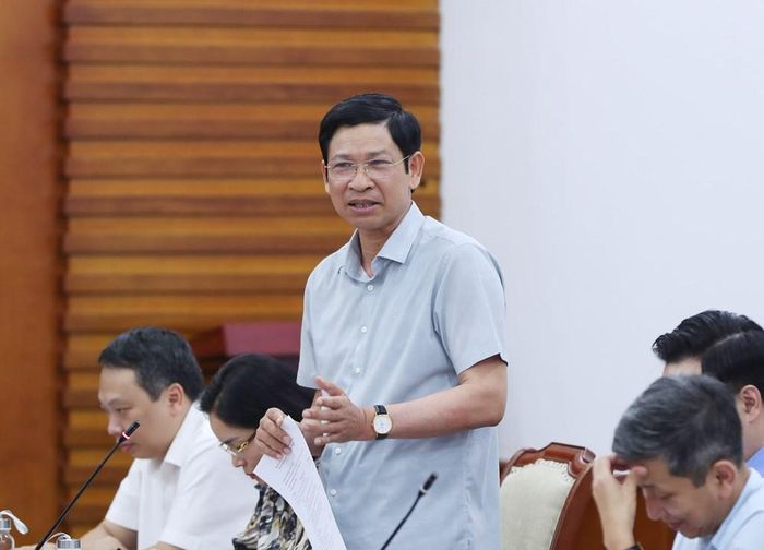 Thứ trưởng Bộ VHTTDL Hồ An Phong phát biểu
