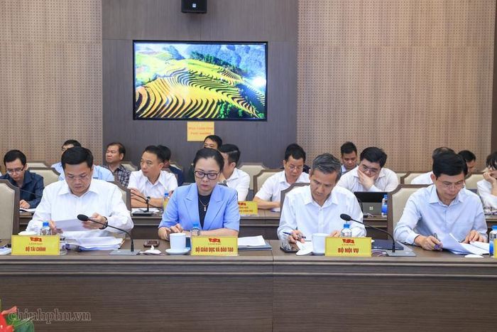 Các đại biểu dự cuộc làm việc - Ảnh: VGP/Nhật Bắc