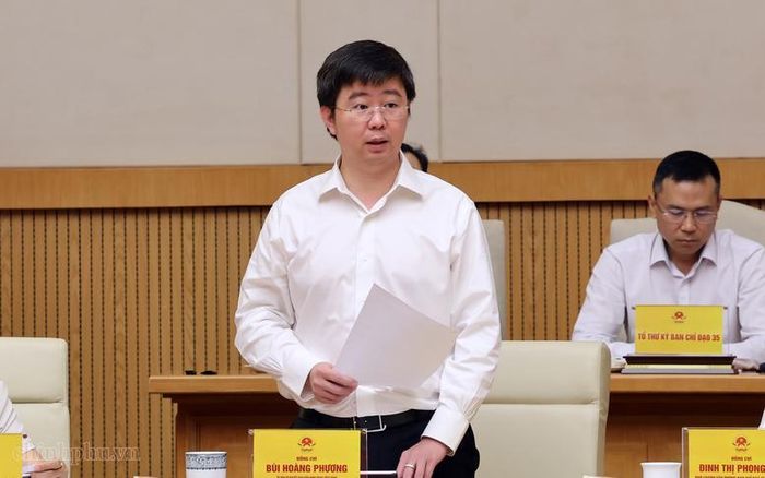 Thứ trưởng Bộ Khoa học và Công nghệ Bùi Hoàng Phương phát biểu - Ảnh: VGP/Phương Nguyên