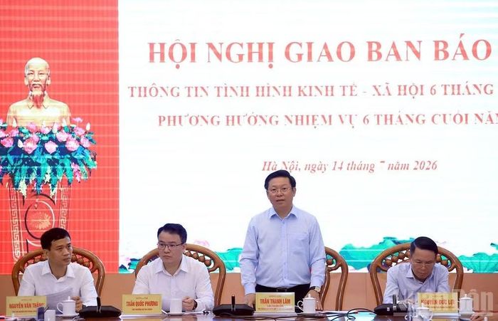  Đồng chí Trần Thanh Lâm đánh giá những nội dung được thông tin trong hội nghị là rất cần thiết. 