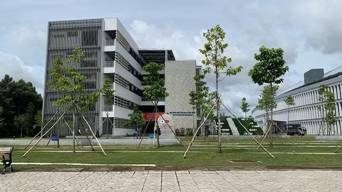 Một góc Đại học Cần Thơ.