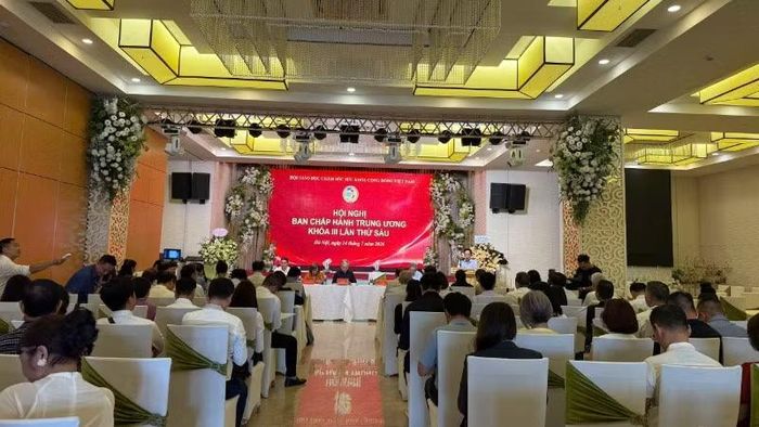 Quang cảnh hội nghị.