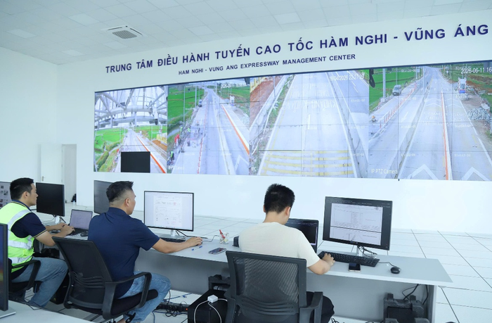  Trung tâm điều hành cao tốc đoạn Hàm Nghi - Vũng Áng (Hà Tĩnh).