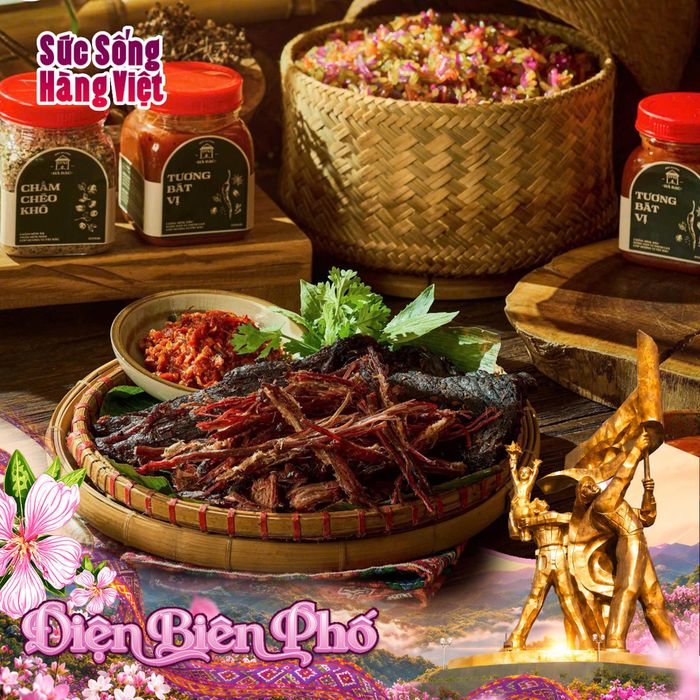 Đặc sản tiêu biểu của Điện Biên sẽ hội tụ tại phố Tràng Tiền trong Không gian trưng bày và livestream “Sức sống hàng Việt”.