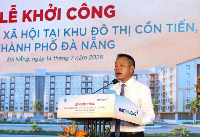 Ông Lương Minh Tuấn – Chủ tịch HĐQT Tập đoàn Đạt Phương phát biểu tại sự kiện.