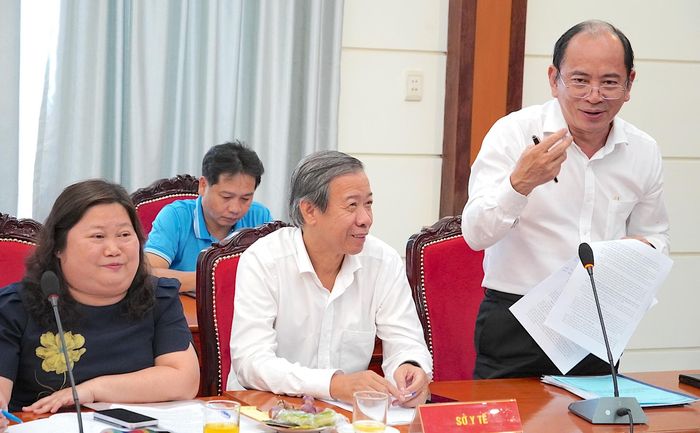 PGS.TS.BS Tăng Chí Thượng, Giám đốc Sở Y tế TPHCM. QUANG HUY