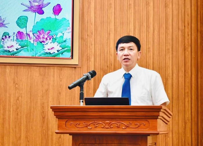 Ông Phạm Quốc Khánh - Phó Cục trưởng Cục Quản lý chất lượng (Bộ GD&ĐT).