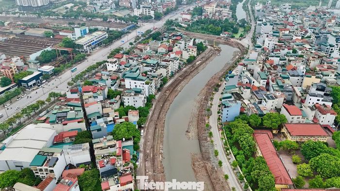 Công trình có chiều dài gần 5,8 km, chia thành hai đoạn: từ đập Quang đến Quốc lộ 1A và từ Quốc lộ 1A đến trạm bơm Yên Sở.