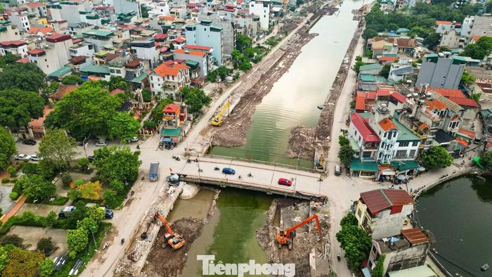 Theo Ban Quản lý dự án đầu tư xây dựng công trình hạ tầng kỹ thuật và nông nghiệp Hà Nội, đến nay phần lớn hạng mục chính đã hoàn thành, các đơn vị đang thực hiện những công đoạn cuối như thanh thải vật cản và hoàn thiện hạ tầng.