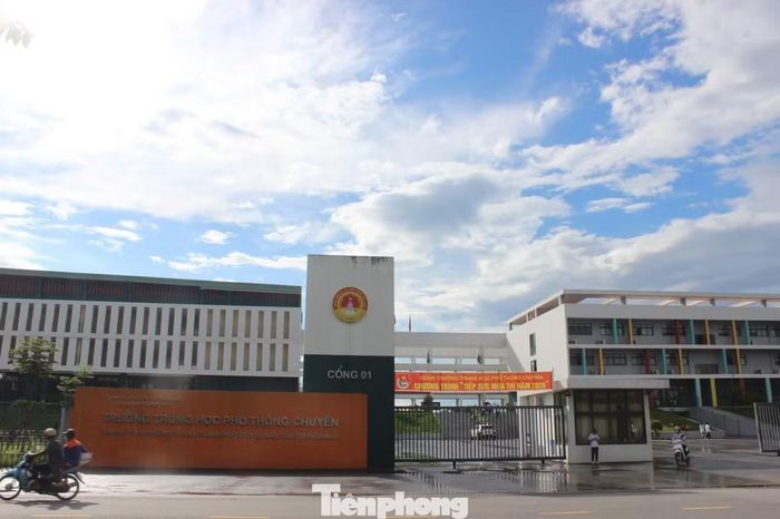 Trường THPT Chuyên Tuyên Quang. Ảnh: Phú Nguyễn