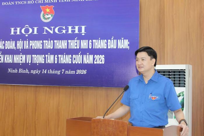 Anh Trần Ngọc Nam phát biểu kết luận hội nghị.