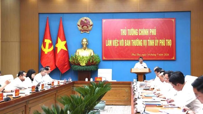Quang cảnh buổi làm việc. Ảnh: Đức Hoàng