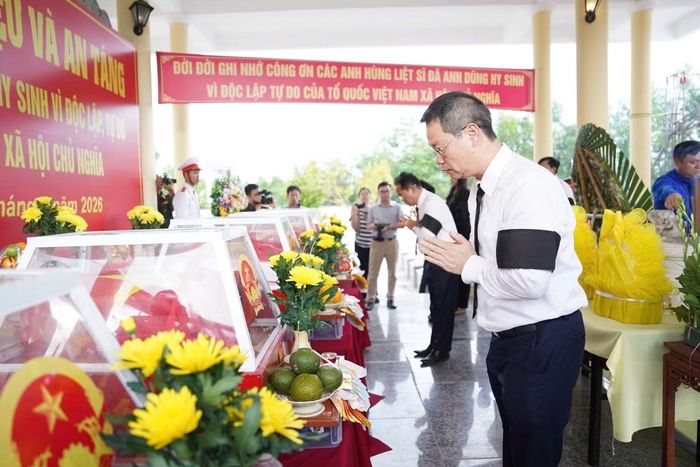 Việc tổ chức lễ truy điệu và an táng 5 hài cốt liệt sĩ không chỉ thể hiện lòng tri ân sâu sắc của Đảng bộ, chính quyền, lực lượng vũ trang và nhân dân thành phố đối với những người đã hiến dâng tuổi thanh xuân cho Tổ quốc, mà còn tiếp nối đạo lý "Uống nước nhớ nguồn", "Đền ơn đáp nghĩa" của dân tộc. Công tác tìm kiếm, quy tập và xác định danh tính hài cốt liệt sĩ vừa là trách nhiệm chính trị, vừa là mệnh lệnh từ trái tim đối với các thế hệ hôm nay.