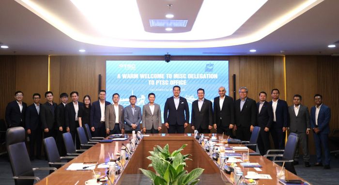 Buổi làm việc tiếp tục khẳng định mối quan hệ đối tác chiến lược, tin cậy và bền vững giữa PTSC và MISC Berhad.
