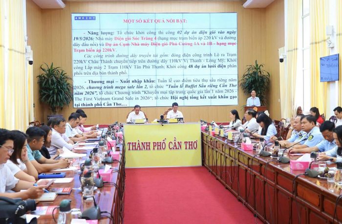 Hội nghị sơ kết tình hình thực hiện nhiệm vụ ngành Công Thương 6 tháng đầu năm 2026 và triển khai phương hướng, nhiệm vụ 6 tháng cuối năm.