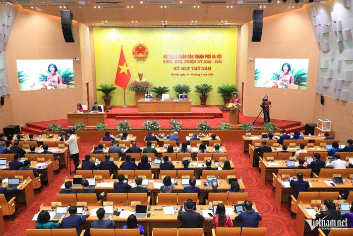  Kỳ họp thứ 5 HĐND TP Hà Nội khóa 17 khai mạc sáng nay