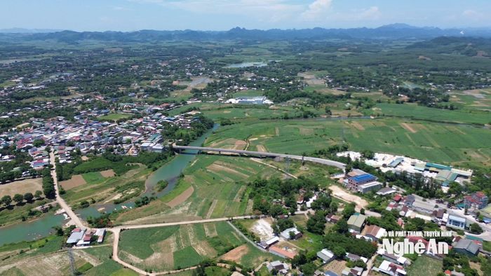 Khu vực Quy hoạch Khu công nghiệp Sông Dinh ở xã Minh Hợp. Ảnh: P.V