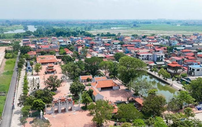 Xã Thư Lâm (Hà Nội) thí điểm mô hình "xã hội chủ nghĩa", tập trung xây dựng không gian văn hóa kích cầu du lịch, lấy hạnh phúc người dân làm trung tâm. (Ảnh: Phan Phương/TTXVN)