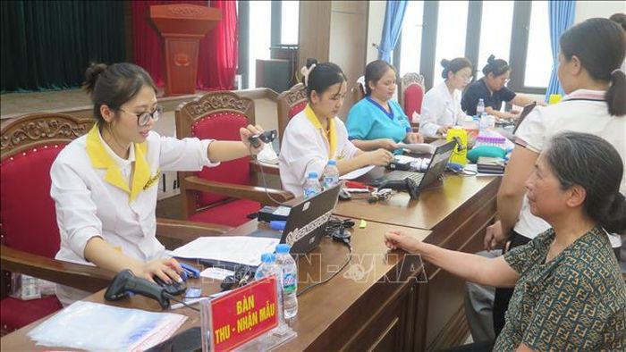 Các hoạt động phục vụ công tác lấy mẫu ADN thân nhân liệt sĩ được triển khai nghiêm túc, đúng quy trình.