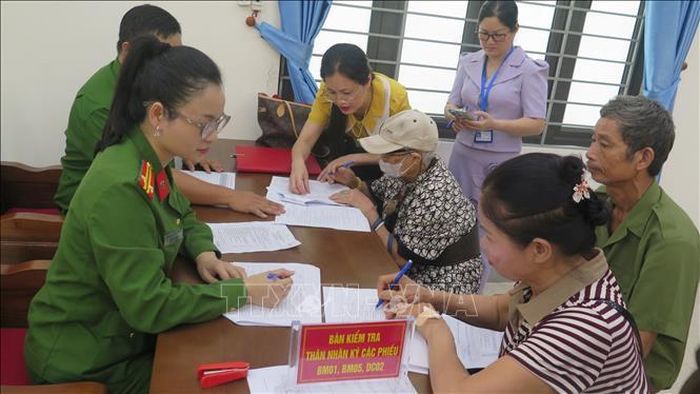 Các hoạt động phục vụ công tác lấy mẫu ADN thân nhân liệt sĩ được triển khai nghiêm túc, đúng quy trình.