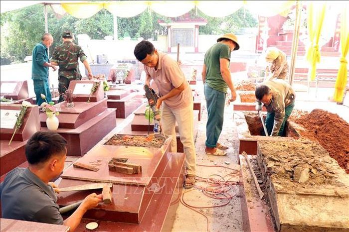 Tỉnh Thái Nguyên phấn đấu tới ngày 30/11/2026 hoàn thành việc lấy mẫu hài cốt liệt sĩ chưa xác định được danh tính. Ảnh: Trần Trang/TTXVN