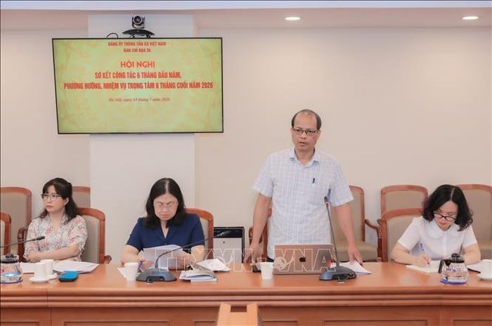 Đồng chí Nguyễn Quang Hải, Ủy viên Ban Chấp hành Đảng bộ TTXVN, Trưởng Ban Biên tập Ảnh. Ảnh: Phan Phương/TTXVN