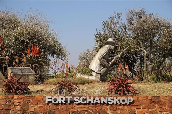 Pháo đài Schanskop cũng trấn giữ phía Nam của thủ đô Pretoria. Ảnh: Hồng Minh/PV TTXVN tại Nam Phi