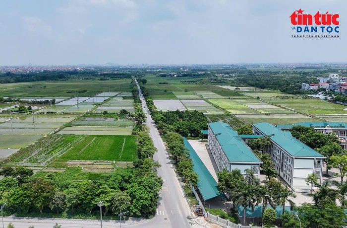 Hai xã Thư Lâm và Phúc Thịnh đang được TP Hà Nội dành nhiều nguồn lực để hoàn thiện cơ sở hạ tầng.