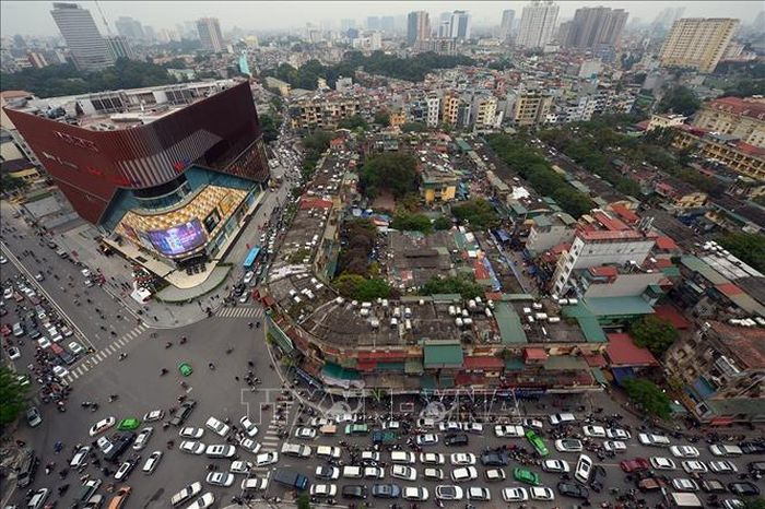 Thành phố Hà Nội giao UBND phường Đống Đa lập kế hoạch chi tiết cải tạo, xây dựng lại Khu tập thể Trung Tự và vùng phụ cận. Ảnh tư liệu: Phan Tuấn Anh/TTXVN