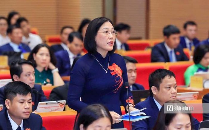 Đại biểu Nguyễn Thị Vân (Ảnh: Thành Thái).